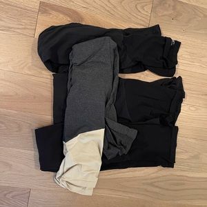 4 maternity leggings